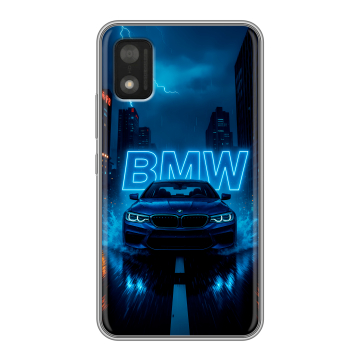 Силиконовый чехол на Itel A17 с принтом BMW БМВ Силиконовый чехол на Itel A17 с принтом BMW БМВ
