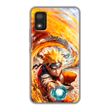 Силиконовый чехол на Itel A17 с принтом Аниме Наруто Naruto Силиконовый чехол на Itel A17 с принтом Аниме Наруто Naruto