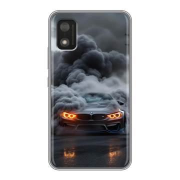 Силиконовый чехол на Itel A17 с принтом BMW БМВ Силиконовый чехол на Itel A17 с принтом BMW БМВ