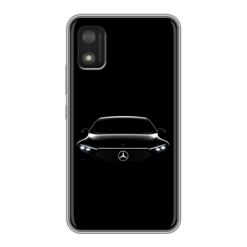 Силиконовый чехол на Itel A17 с принтом Mercedes Мерседес Силиконовый чехол на Itel A17 с принтом Mercedes Мерседес