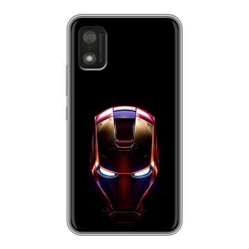 Силиконовый чехол на Itel A17 с принтом IronMan Железный человек Силиконовый чехол на Itel A17 с принтом IronMan Железный человек