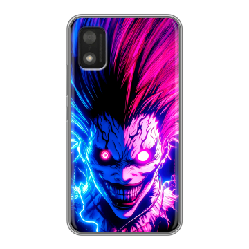 Силиконовый чехол на Itel A17 с принтом Death note Тетрадь смерти Силиконовый чехол на Itel A17 с принтом Death note Тетрадь смерти