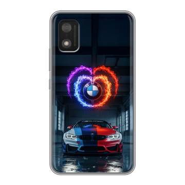 Силиконовый чехол на Itel A17 с принтом BMW БМВ Силиконовый чехол на Itel A17 с принтом BMW БМВ