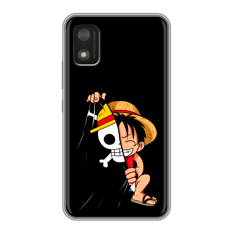Силиконовый чехол на Itel A17 с принтом One Piece Ван Пис Силиконовый чехол на Itel A17 с принтом One Piece Ван Пис