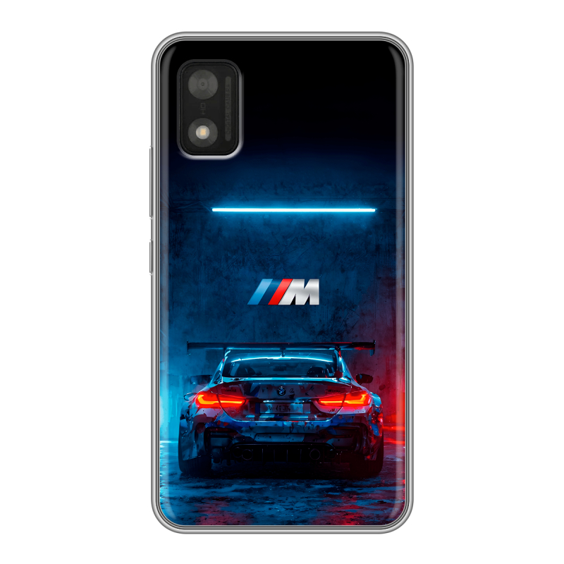 Силиконовый чехол на Itel A17 с принтом BMW БМВ Силиконовый чехол на Itel A17 с принтом BMW БМВ