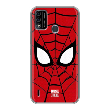 Силиконовый чехол на Itel A48 с принтом человек паук spiderman Силиконовый чехол на Itel A48 с принтом человек паук spiderman