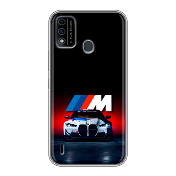 Силиконовый чехол на Itel A48 с принтом БМВ BMW Силиконовый чехол на Itel A48 с принтом БМВ BMW