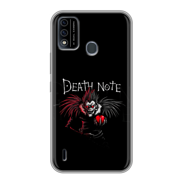Силиконовый чехол на Itel A48 с принтом Death note Тетрадь смерти Силиконовый чехол на Itel A48 с принтом Death note Тетрадь смерти