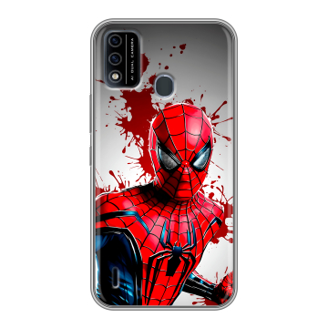 Силиконовый чехол на Itel A48 с принтом Spiderman Человек паук Силиконовый чехол на Itel A48 с принтом Spiderman Человек паук