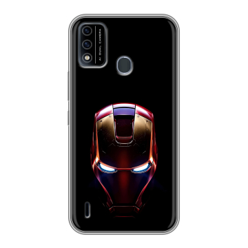 Силиконовый чехол на Itel A48 с принтом IronMan Железный человек