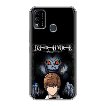 Силиконовый чехол на Itel A48 с принтом Death note Тетрадь смерти