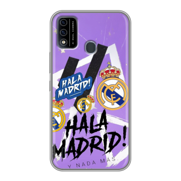 Силиконовый чехол на Itel A48 с принтом Real Madrid Реал Мадрид