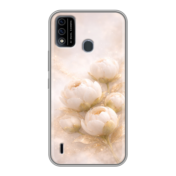 Силиконовый чехол на Itel A48 с принтом женский Силиконовый чехол на Itel A48 с принтом женский