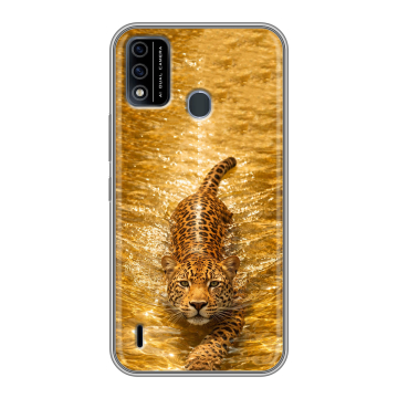 Силиконовый чехол на Itel A48 с принтом женский Силиконовый чехол на Itel A48 с принтом женский