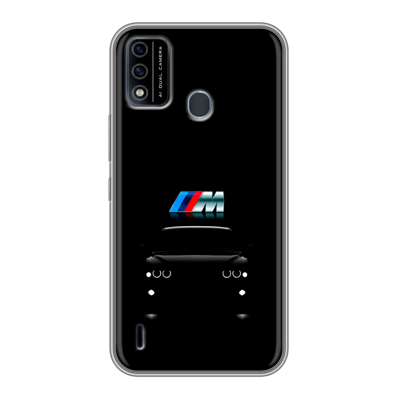 Силиконовый чехол на Itel A48 с принтом БМВ BMW Силиконовый чехол на Itel A48 с принтом БМВ BMW