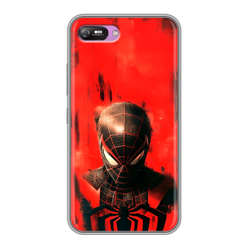 Силиконовый чехол на Itel A25 с принтом человек паук spiderman Силиконовый чехол на Itel A25 с принтом человек паук spiderman