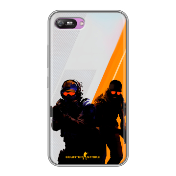 Силиконовый чехол на Itel A25 с принтом Контер страйк Counter strike Силиконовый чехол на Itel A25 с принтом Контер страйк Counter strike