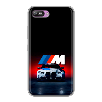 Силиконовый чехол на Itel A25 с принтом БМВ BMW Силиконовый чехол на Itel A25 с принтом БМВ BMW