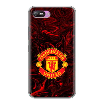 Силиконовый чехол на Itel A25 с принтом Manchester United Силиконовый чехол на Itel A25 с принтом Manchester United