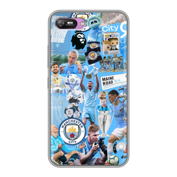 Силиконовый чехол на Itel A25 с принтом Man City Манчестер Сити Силиконовый чехол на Itel A25 с принтом Man City Манчестер Сити
