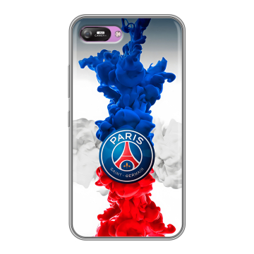 Силиконовый чехол на Itel A25 с принтом PSG ПСЖ Силиконовый чехол на Itel A25 с принтом PSG ПСЖ
