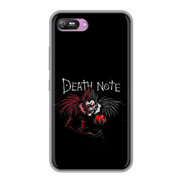 Силиконовый чехол на Itel A25 с принтом Death note Тетрадь смерти Силиконовый чехол на Itel A25 с принтом Death note Тетрадь смерти