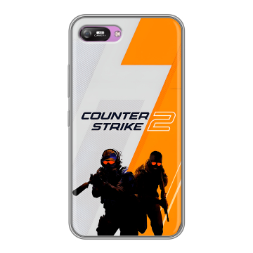 Силиконовый чехол на Itel A25 с принтом Counter Strike Силиконовый чехол на Itel A25 с принтом Counter Strike