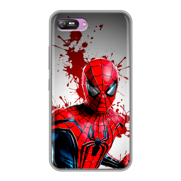 Силиконовый чехол на Itel A25 с принтом Spiderman Человек паук Силиконовый чехол на Itel A25 с принтом Spiderman Человек паук