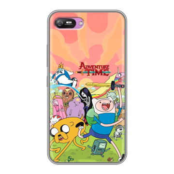 Силиконовый чехол на Itel A25 с принтом Adventure time Время приключений Силиконовый чехол на Itel A25 с принтом Adventure time Время приключений