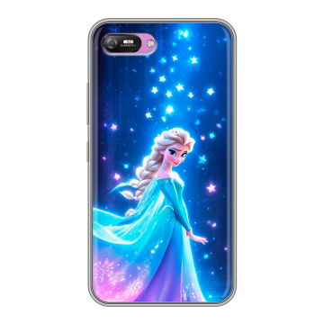 Силиконовый чехол на Itel A25 с принтом Холодное сердце Frozen Силиконовый чехол на Itel A25 с принтом Холодное сердце Frozen