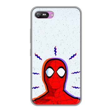 Силиконовый чехол на Itel A25 с принтом Spiderman Человек паук Силиконовый чехол на Itel A25 с принтом Spiderman Человек паук
