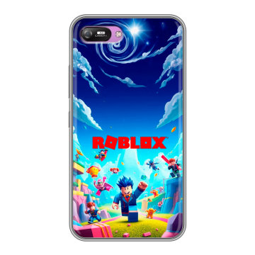 Силиконовый чехол на Itel A25 с принтом Roblox Роблокс Силиконовый чехол на Itel A25 с принтом Roblox Роблокс