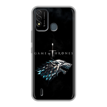 Силиконовый противоударный чехол на Itel Vision 2s с принтом Игра Престолов Game Thrones Силиконовый противоударный чехол на Itel Vision 2s с принтом Игра Престолов Game Thrones