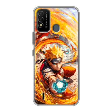 Силиконовый противоударный чехол на Itel Vision 2s с принтом Аниме Наруто Naruto Силиконовый противоударный чехол на Itel Vision 2s с принтом Аниме Наруто Naruto