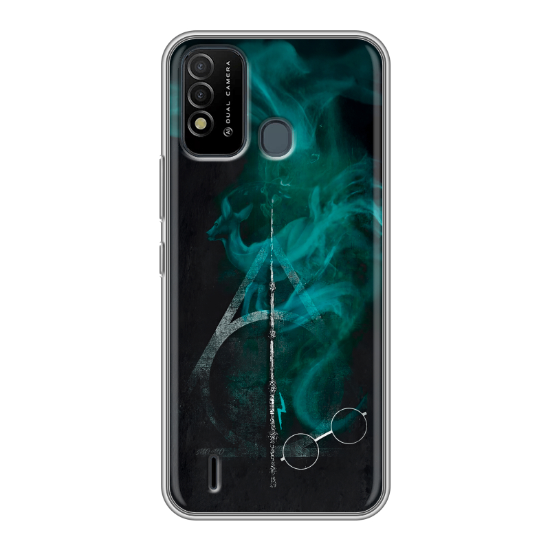 Силиконовый противоударный чехол на Itel Vision 2s с принтом Гарри Поттер Harry Potter Силиконовый противоударный чехол на Itel Vision 2s с принтом Гарри Поттер Harry Potter