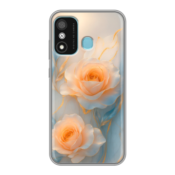 Силиконовый чехол на Itel A27 с принтом Женский Силиконовый чехол на Itel A27 с принтом Женский