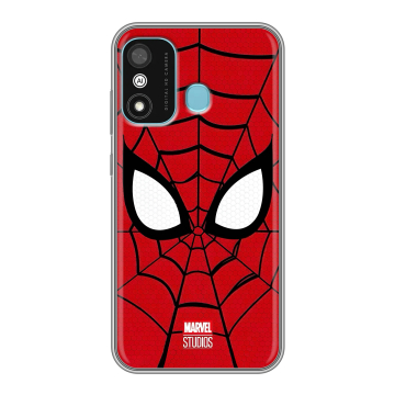 Силиконовый чехол на Itel A27 с принтом человек паук spiderman