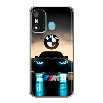 Силиконовый чехол на Itel A27 с принтом БМВ BMW