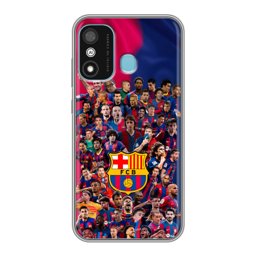 Силиконовый чехол на Itel A27 с принтом Барселона Barcelona Силиконовый чехол на Itel A27 с принтом Барселона Barcelona