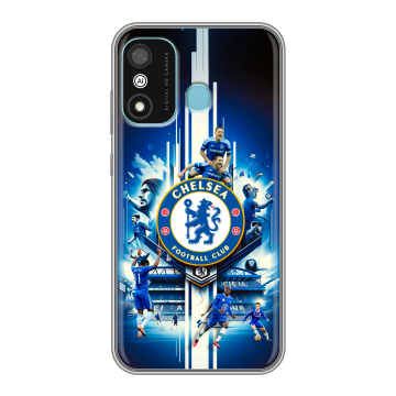 Силиконовый чехол на Itel A27 с принтом Chelsea Челси