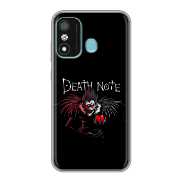 Силиконовый чехол на Itel A27 с принтом Death note Тетрадь смерти Силиконовый чехол на Itel A27 с принтом Death note Тетрадь смерти