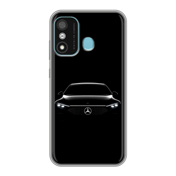 Силиконовый чехол на Itel A27 с принтом Mercedes Мерседес Силиконовый чехол на Itel A27 с принтом Mercedes Мерседес