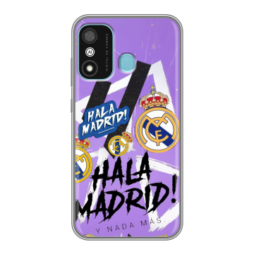 Силиконовый чехол на Itel A27 с принтом Real Madrid Реал Мадрид Силиконовый чехол на Itel A27 с принтом Real Madrid Реал Мадрид