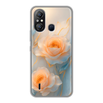 Силиконовый чехол на Itel A49 с принтом Женский
