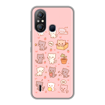 Силиконовый чехол на Itel A49 с принтом Hello Kitty Хелоу Кити Силиконовый чехол на Itel A49 с принтом Hello Kitty Хелоу Кити
