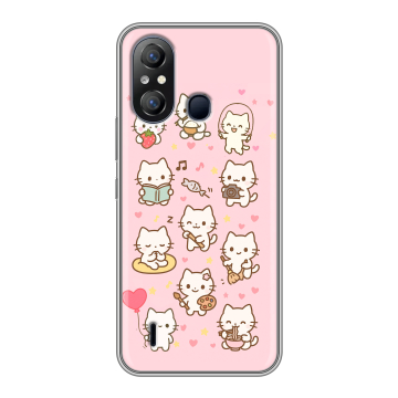 Силиконовый чехол на Itel A49 с принтом Hello Kitty Хелоу Кити Силиконовый чехол на Itel A49 с принтом Hello Kitty Хелоу Кити