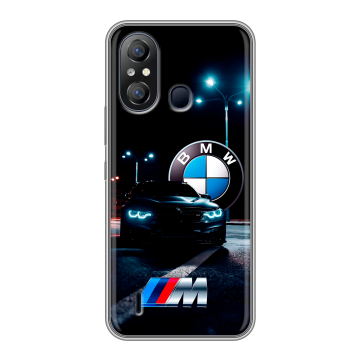 Силиконовый чехол на Itel A49 с принтом БМВ BMW Силиконовый чехол на Itel A49 с принтом БМВ BMW