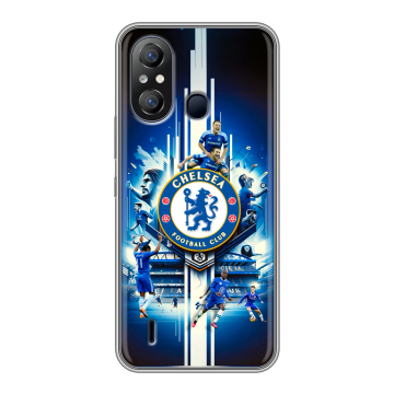 Силиконовый чехол на Itel A49 с принтом Chelsea Челси