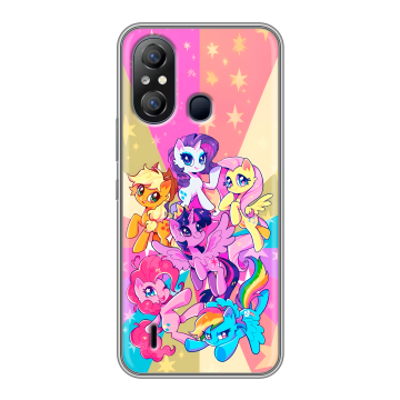 Силиконовый чехол на Itel A49 с принтом My little pony Дружба чудо Силиконовый чехол на Itel A49 с принтом My little pony Дружба чудо
