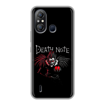 Силиконовый чехол на Itel A49 с принтом Death note Тетрадь смерти Силиконовый чехол на Itel A49 с принтом Death note Тетрадь смерти